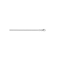 ONE ELEMENT Goldkette Halskette aus 333 Weißgold Ø 2,00 mm, Damen Gold Schmuck Rundankerkette
