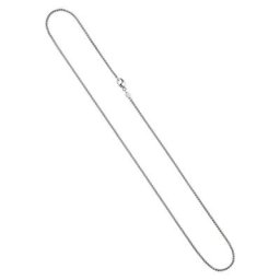 JOBO Kette ohne Anhänger, Zopfkette 585 Weißgold 45 cm 1,2 mm