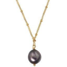 Noelani Kette mit Anhänger Black Pearl, 2034652