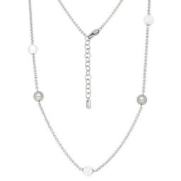 Vivance Edelstahlkette pearls & beads