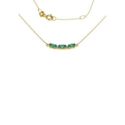 Firetti Collier Navette, mit Smaragd