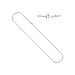 JOBO Goldkette, Panzerkette 333 Weißgold 50 cm 2,1 mm
