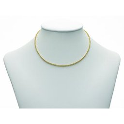 Adelia´s Goldkette 333 Gold Anker Halskette Ø 2,3 mm, Goldschmuck für Damen