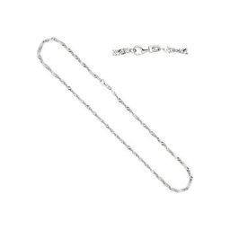 JOBO Silberkette, Singapurkette 925 Silber 45 cm 2,9 mm