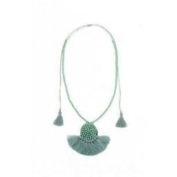 COLLEZIONE ALESSANDRO Lange Kette Tora, geschliffene Glasperlen