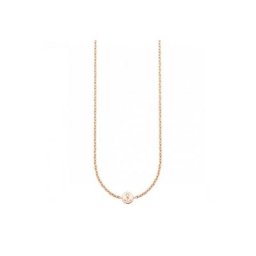 CAÏ Collierkettchen 925/- Sterling Silber rotvergoldet Anker