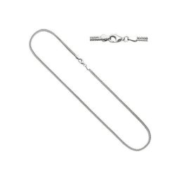 JOBO Silberkette, Fuchsschwanzkette 925 Silber 45 cm 2,5 mm