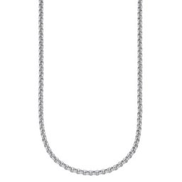 Firetti Edelstahlkette in Erbskettengliederung, 2,4 mm breit, Made in Germany