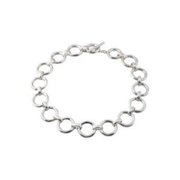 J.Jayz Collier mit Ringen, rund, matt