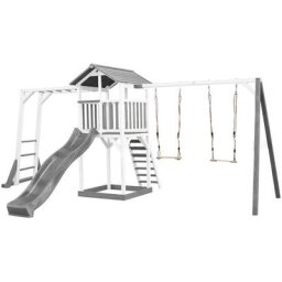 AXI Spielturm Beach Tower, mit Klettergerüst, Doppelschaukel und Rutsche