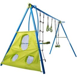 SANDORA Schaukelkombination, 6 Funktionen, Aufbaumaße H x L x B 180 x 136 x 383 cm