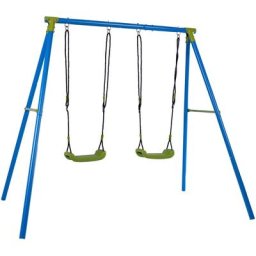 SANDORA Doppelschaukel, Aufbaumaße H x L x B 180 x 136 x 216 cm