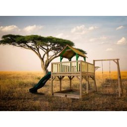 AXI Spielturm Atka, mit Einzelschaukel und Rutsche