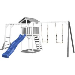 AXI Spielturm Beach Tower, mit Klettergerüst, Doppelschaukel und Rutsche
