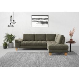 sit&more Ecksofa, mit Ottomane, mit oder ohne Bettfunktion, Bettkasten, Verstellung