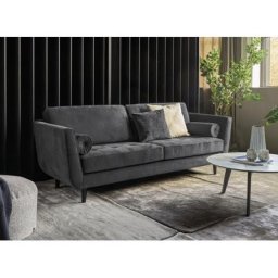 furninova 3-Sitzer Vera, inkl. 2 Kissenrollen, im skandinavischen Design