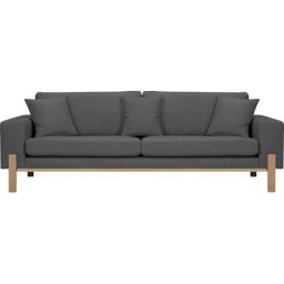 OTTO products 3-Sitzer Hanne, Verschiedene Bezugsqualitäten: Baumwolle, recyceltes Polyester