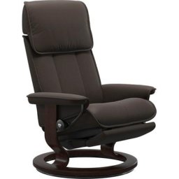 Stressless® Relaxsessel Admiral, verstellbar, optional 2-motorisch, Größe M & L, Gestell Braun