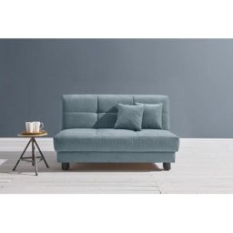 ell + ell Schlafsofa Tilda Faltsofa, Breite 125 cm, inkl. 2 Zierkissen