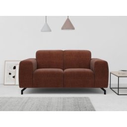 Places of Style 2-Sitzer Oleandro, mit unterschiedlichem Sitzkomfort, in verschiedenen Bezugsqualitäten