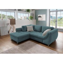 INOSIGN Ecksofa Agira, mit Bettfunktion und Zierkissen