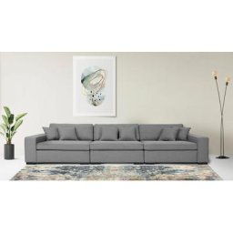 Guido Maria Kretschmer Home&Living 3-Sitzer Skara, Lounge-Sofa mit Federkernpolsterung, in vielen Bezugsvarianten