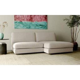 andas Ecksofa Pori, mit tiefer Sitzfläche, in 2 Bezugsqualitäten