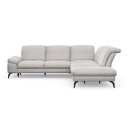 sit&more Ecksofa Cabana, Ottomane, wahlweise mit Sitztiefen-,Armlehnen- und Kopfteilfunktion