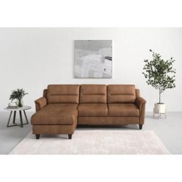 sit&more Ecksofa Farö, inklusive Federkern, wahlweise mit Bettfunktion und Bettkasten