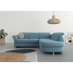 sit&more Ecksofa, wahlweise Bettfunktion, Bettkasten und Kopf- und Armteilverstellung