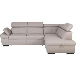 exxpo - sofa fashion Ecksofa, inklusive Kopfteil- und Armteilverstellung, wahlweise mit Bettfunktion