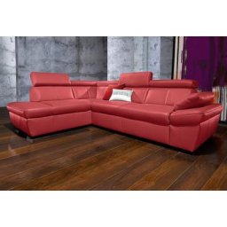 exxpo - sofa fashion Ecksofa, inklusive Kopfteil- und Armteilverstellung, wahlweise mit Bettfunktion