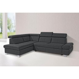 exxpo - sofa fashion Ecksofa, mit Ottomane und wahlweise mit Bettfunktion und Bettkasten