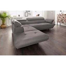 exxpo - sofa fashion Ecksofa, wahlweise mit Bettfunktion