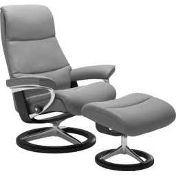 Stressless® Relaxsessel View, mit Signature Base, Größe M,Gestell Schwarz