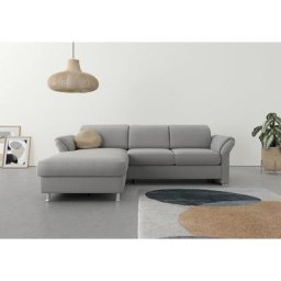 sit&more Ecksofa, wahlweise Bettfunktion, Bettkasten und Kopf- und Armteilverstellung
