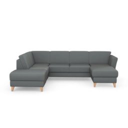 sit&more Wohnlandschaft Visby V, wahlweise mit Bettfunktion und Stauraum, frei im Raum stellbar