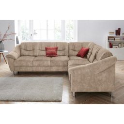 sit&more Ecksofa, mit Federkern, wahlweise mit Bettfunktion