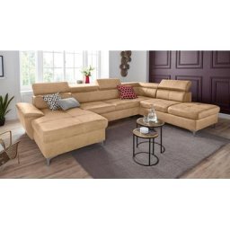 exxpo - sofa fashion Wohnlandschaft, wahlweise mit Bettfunktion