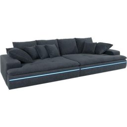 Mr. Couch Big-Sofa, wahlweise mit Kaltschaum (140kg Belastung/Sitz) und AquaClean-Stoff