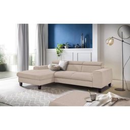 COTTA Ecksofa Morven, Inklusive Kopfteilverstellung, wahlweise mit Ladestation, Bettfunktion