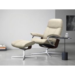 Stressless® Relaxsessel Consul, mit Cross Base, Größe S, M & L, Holzakzent Braun
