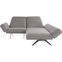 Places of Style Ecksofa Caiden, mit Arm- und Rückenfunktion, kleine Ausführung