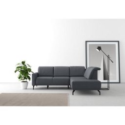 sit&more Ecksofa Bailando, wahlweise mit Kopfteilverstellung und Vorziehsitz, motorisch