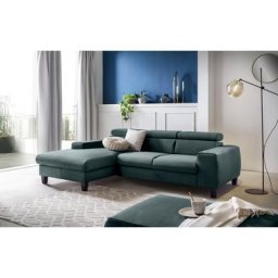 COTTA Ecksofa Morven, Inklusive Kopfteilverstellung, wahlweise mit Ladestation, Bettfunktion