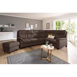 Home affaire Ecksofa Bocca, mit Federkern, incl. Kopfteilverstellung, wahlweise Bettfunktion