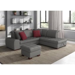 sit&more Ecksofa, wahlweise mit Bettfunktion, Stauraum und Kopfteilverstellung