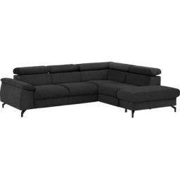COTTA Polstergarnitur Komaris I, (Set), Set: bestehend aus Ecksofa und Hocker, frei im Raum stellbar