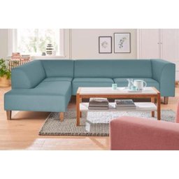 andas Ecksofa Diva, auch Webstoff in Rautenoptik erhältlich