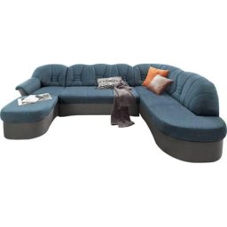 DOMO collection Wohnlandschaft Elva, wahlweise mit Bettfunktion und Federkern